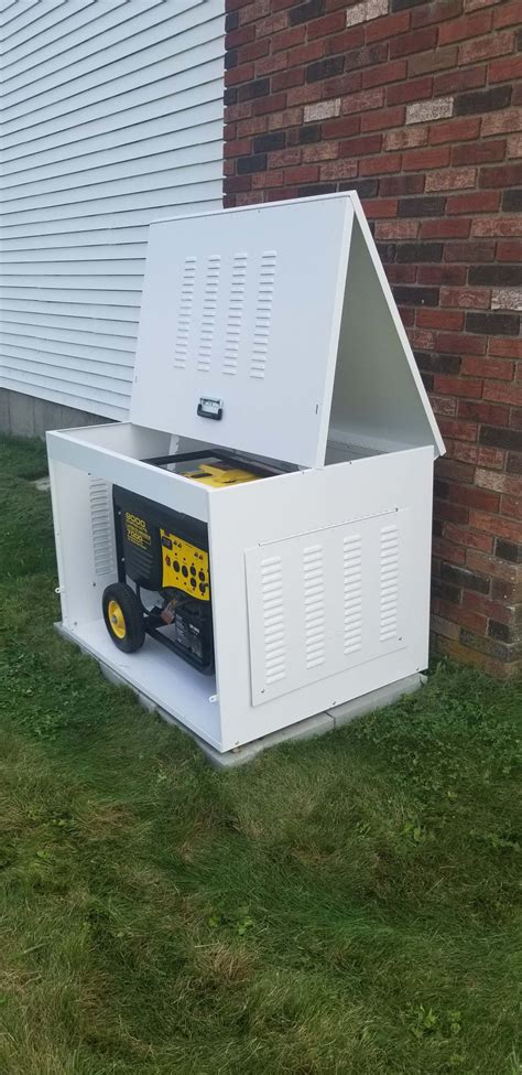 small generator enclosure box